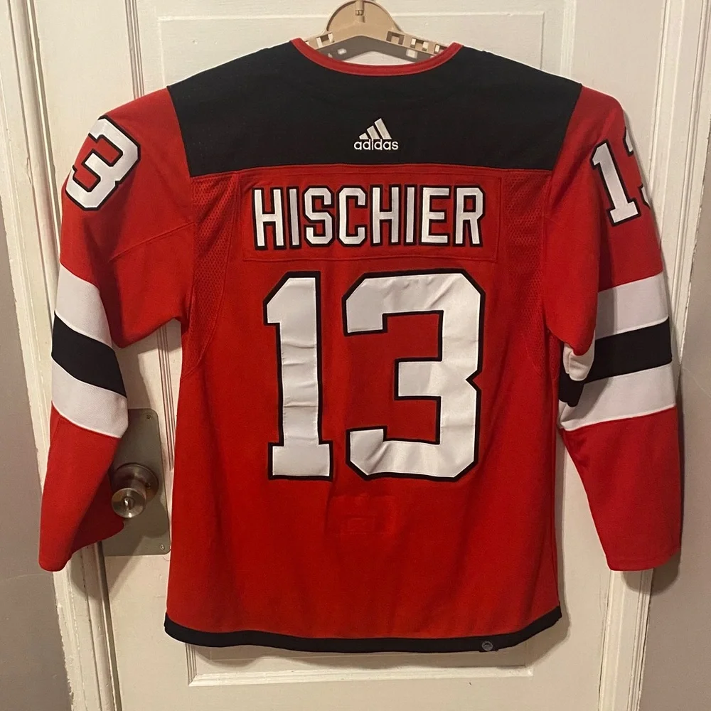 Nico Hischier NJ Devils Jersey - Picture 4 of 9